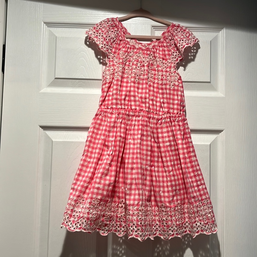 Gap Girls Eyelet Dress EUC